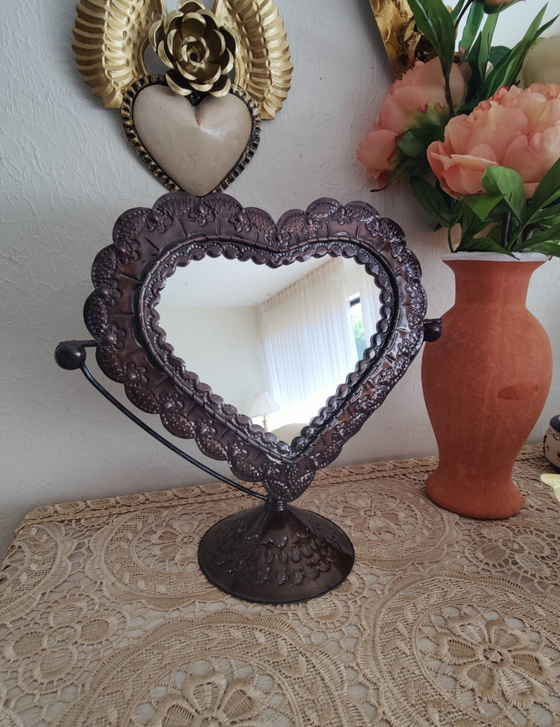 Amorcito Corazon Mirror Copper