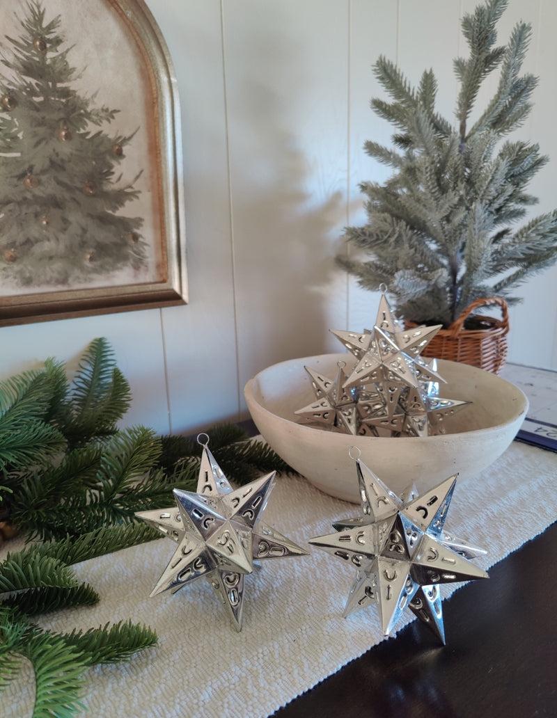 Tin Star Ornament