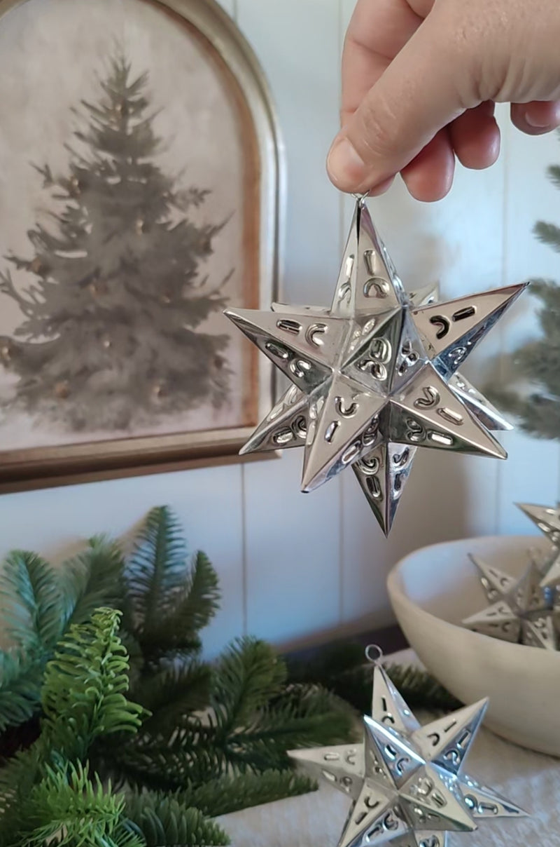 Tin Star Ornament