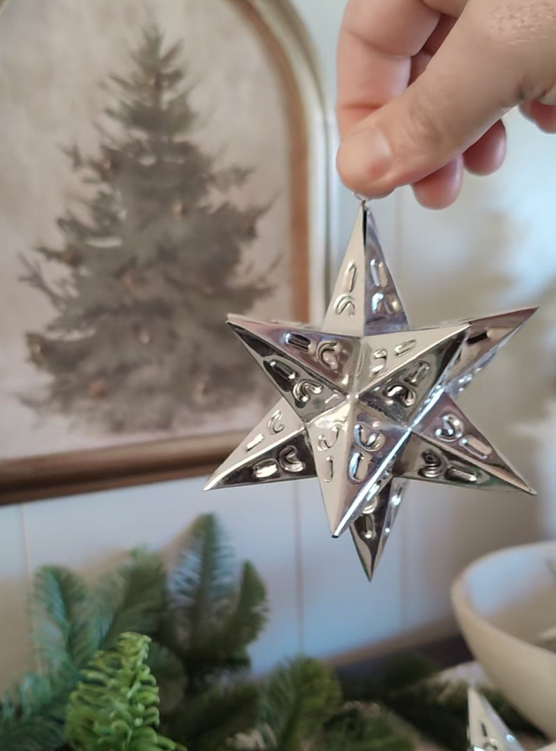 Tin Star Ornament