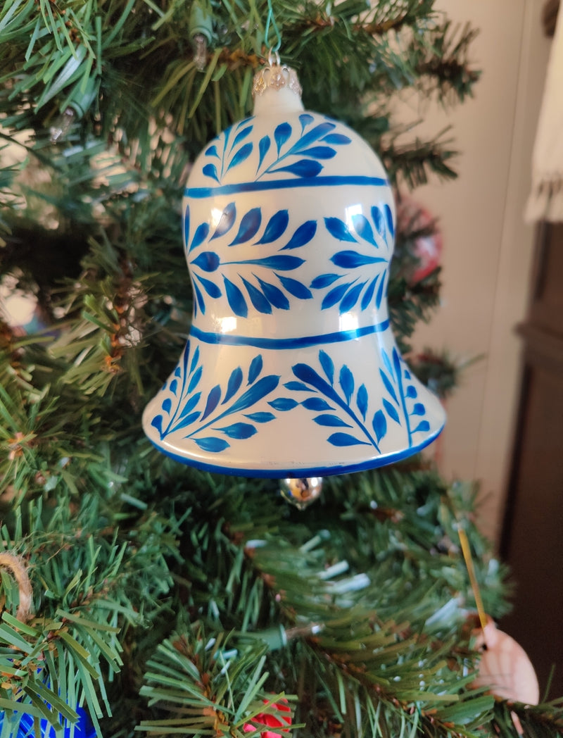 Campana Ornament Azul Celeste