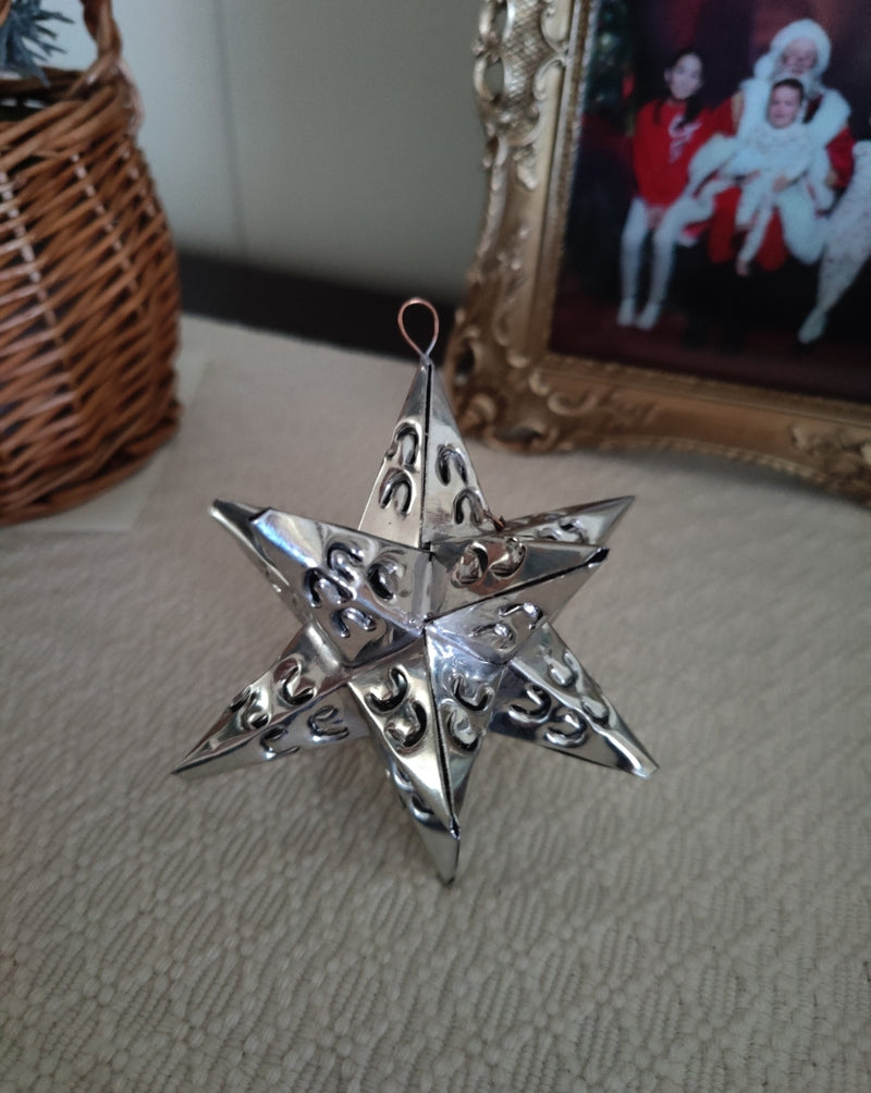 Tin Star Ornament