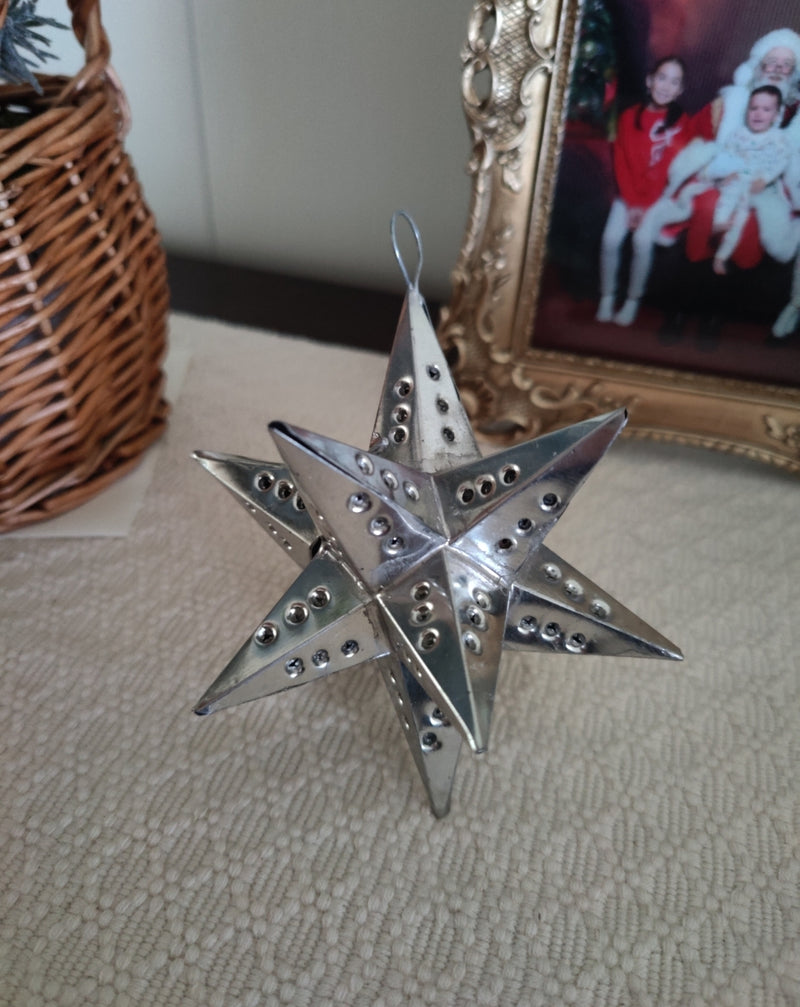 Tin Star Ornament