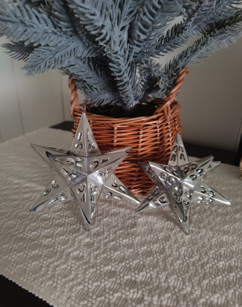 Tin Star Ornament