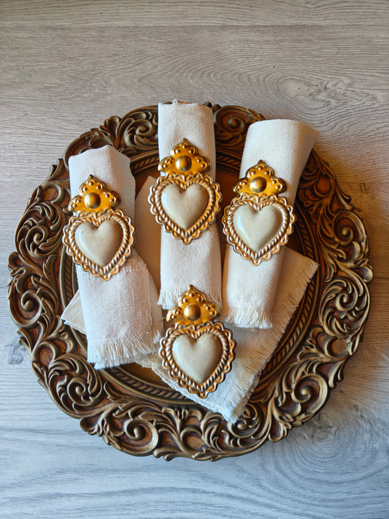 Corazón de Oro Napkin Set