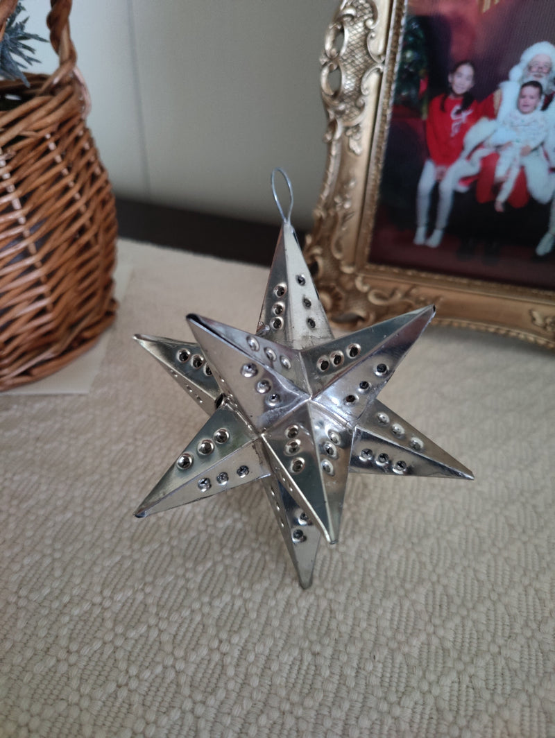 Tin Star Ornament