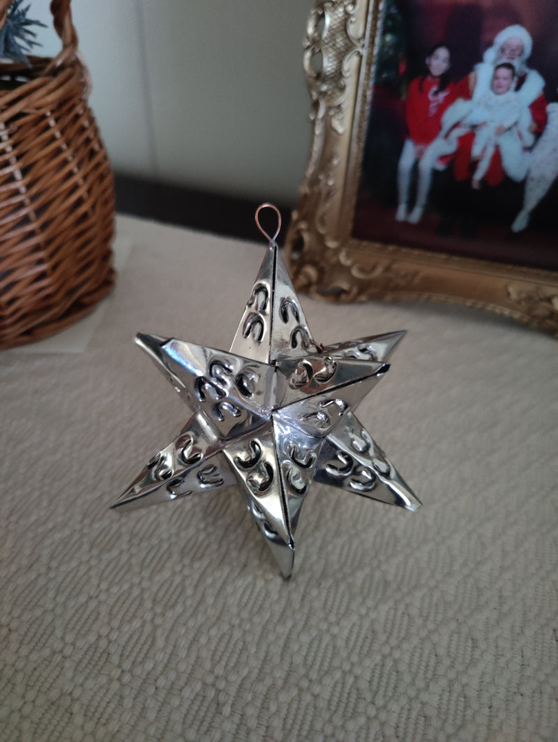 Tin Star Ornament